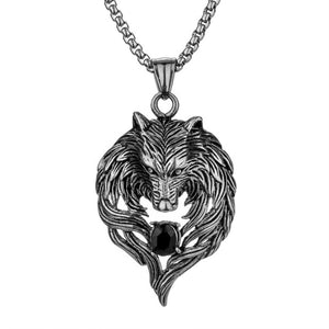 Wolf Necklace  For Men Women