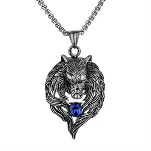 Wolf Necklace  For Men Women